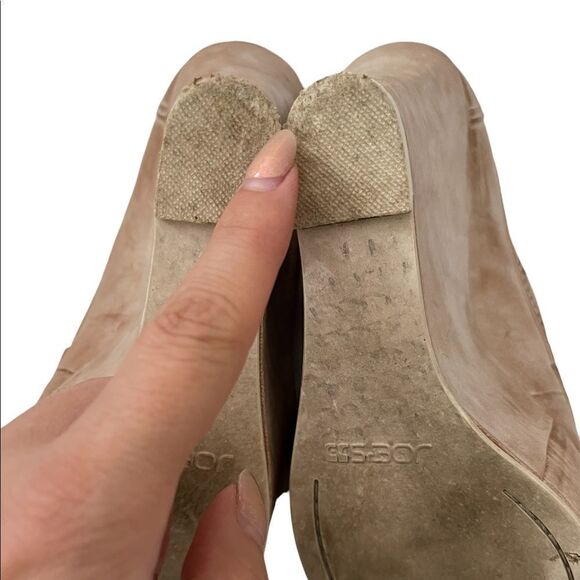 Joe’s Jeans Vintage Style Distressed Wedges - Picture 8 of 11